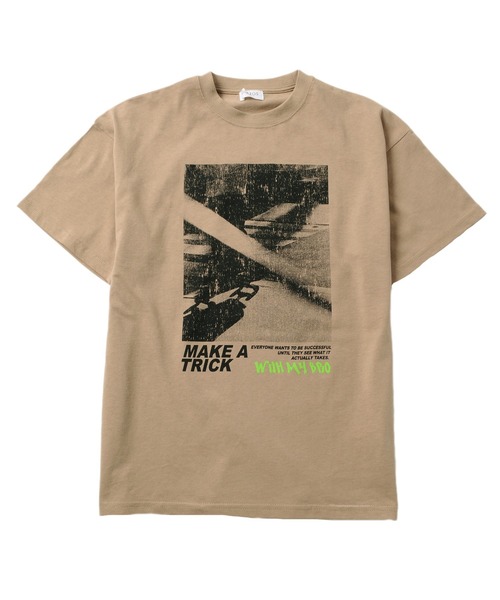 GLAZOS（グラソス）の「アソートフロントフォトグラフィックTシャツ（Tシャツ/カットソー・キッズ・ホワイト/グレー/チャコールグレー/ベージュ・170cm/140cm/160cm/150cm）」の22枚目の写真