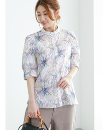 Te chichi | リバティプリントショルダータックブラウス（Adeoye）(シャツ/ブラウス)