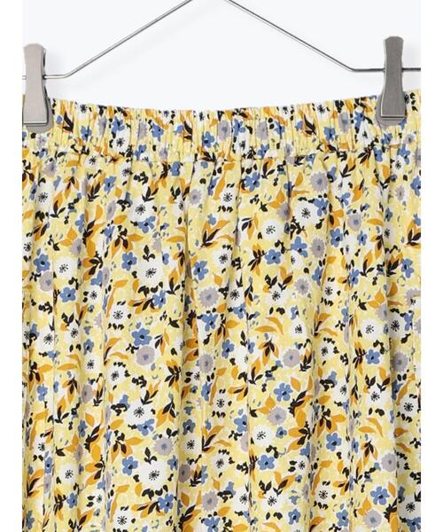 sm2rhythm(サマンサモスモスリズム)の「花柄ギャザーフレアスカート(スカート・レディース・グリーン/ピンク/イエロー・F)」の20枚目の写真