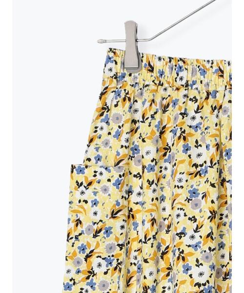 sm2rhythm(サマンサモスモスリズム)の「花柄ギャザーフレアスカート(スカート・レディース・グリーン/ピンク/イエロー・F)」の21枚目の写真