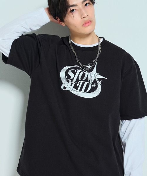 ◆SLOWACID MOVEMENT Tシャツ/3色◆ 販売計画がなかった幻のアイテム。ハートを掴むTシャツ（3色