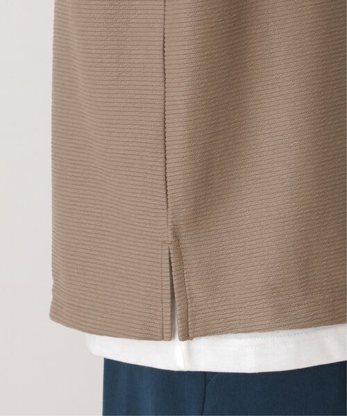 ikka(イッカ)の「【2点セット】リップルTシャツインナーセット(Tシャツ/カットソー・メンズ・オリーブ/ベージュ/ネイビー・S/M/L/XL)」の7枚目の写真