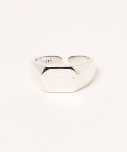 blatto（ブラット）の「【blatto 925silver】 925シルバー　リング　フリーサイズ　　bla1956　　Y（リング・メンズ・ライトアッシュグレー/A/B/C/D/E/F/G/H/I/J/K/L/M/N/O/P/Q/R/S/T・FREE）」の6枚目の写真