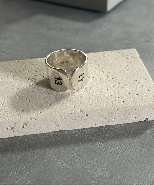blatto（ブラット）の「【blatto 925silver】 925シルバー　リング　フリーサイズ　　bla1956　　Y（リング・メンズ・ライトアッシュグレー/A/B/C/D/E/F/G/H/I/J/K/L/M/N/O/P/Q/R/S/T・FREE）」の8枚目の写真