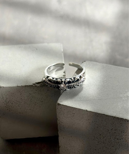 blatto（ブラット）の「【blatto 925silver】 925シルバー　リング　フリーサイズ　　bla1956　　Y（リング・メンズ・ライトアッシュグレー/A/B/C/D/E/F/G/H/I/J/K/L/M/N/O/P/Q/R/S/T・FREE）」の16枚目の写真