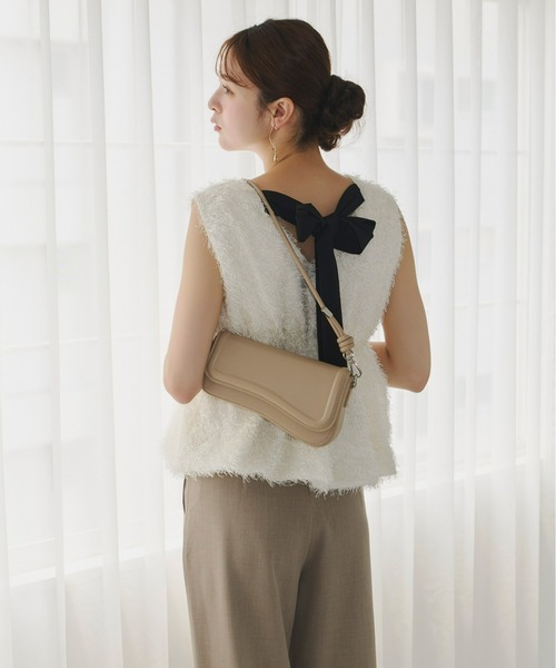 Olu.(オルドット)の「【ロングセラーアイテム】カクテルショルダーバッグ(ショルダーバッグ・レディース・ホワイト/ベビーピンク/オレンジ系その他/ベージュ/ブラック・FREE)」の12枚目の写真