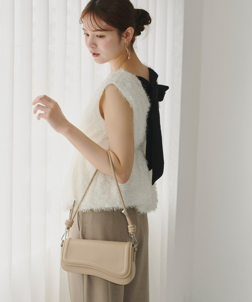 Olu.(オルドット)の「【ロングセラーアイテム】カクテルショルダーバッグ(ショルダーバッグ・レディース・ホワイト/ベビーピンク/オレンジ系その他/ベージュ/ブラック・FREE)」の13枚目の写真