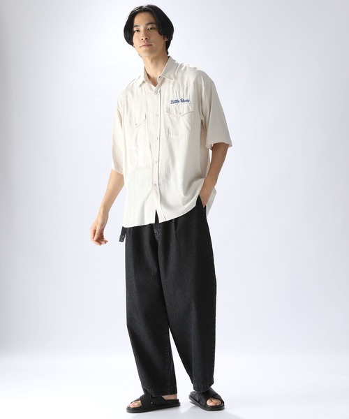 niko and...（ニコアンド）の「アソート刺繍ウエスタンシャツ（シャツ/ブラウス・メンズ・アイボリー/モカ/チャコール/グリーン・MEDIUM/LARGE）」の18枚目の写真