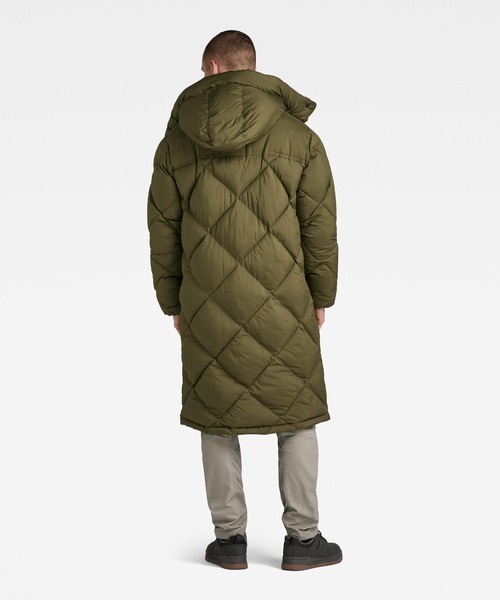G-STAR(ジースター)の「G-WHISTLER XL LONG BLANKET PUFFER COAT/ロングダウンコート(ダウンジャケット/コート・メンズ・ダークオリーブ・X-LARGE/MEDIUM/SMALL/X-SMALL/LARGE)」の3枚目の写真
