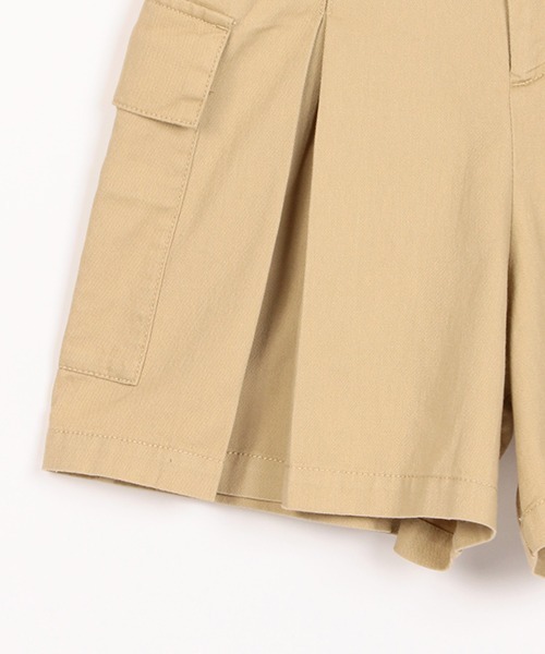 LOVETOXIC(ラブトキシック)の「カーゴボックスプリーツキュロット(スカート・キッズ・ブラック/ブルー/ベージュ・S/L/M)」の9枚目の写真