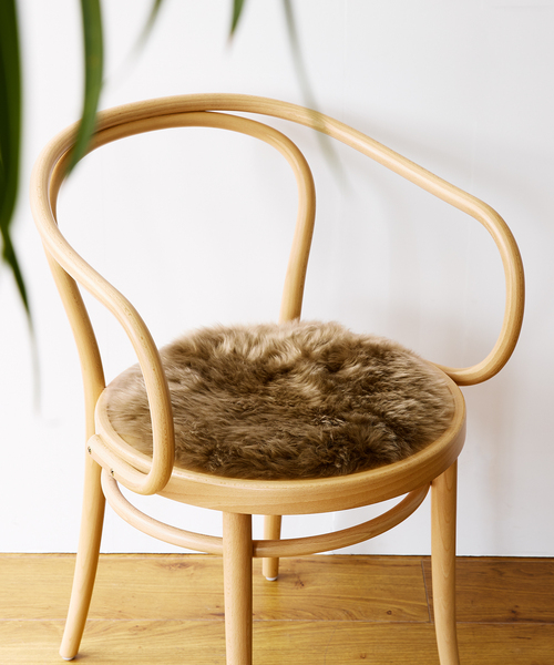 SHEEPSKIN SEAT PAD シープスキン シートパッド 35×35cm（ラグ/マット