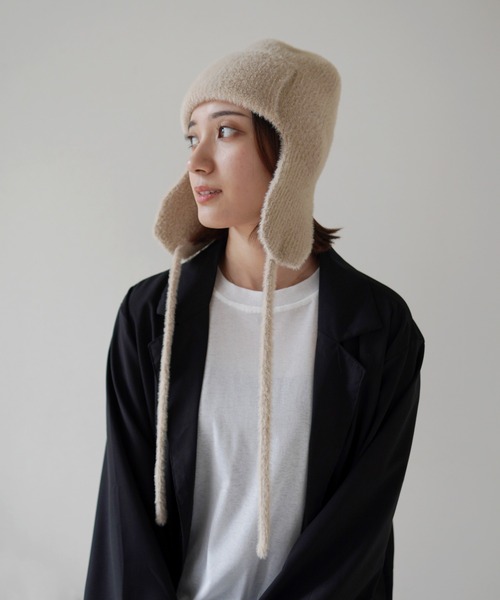 コシュウさん専用　ALEXIA STAM ニット帽　アンゴラフライトキャップ コシュウさん専用 ALEXIA STAM ニット帽 アンゴラフライト