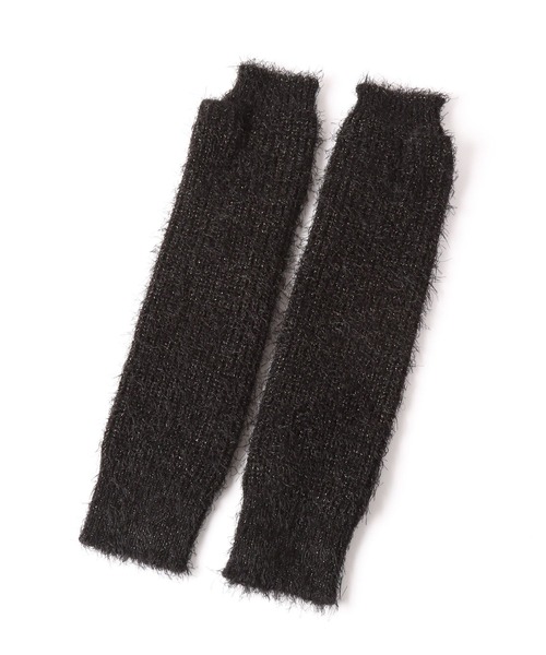 PAGEBOY（ページボーイ）の「フェザーアームウォーマー（アームカバー・レディース・ベージュ/ブラック・FREE）」の11枚目の写真