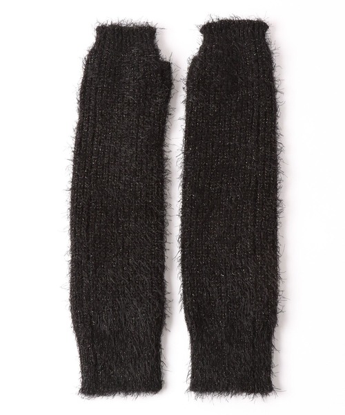 PAGEBOY（ページボーイ）の「フェザーアームウォーマー（アームカバー・レディース・ベージュ/ブラック・FREE）」の14枚目の写真