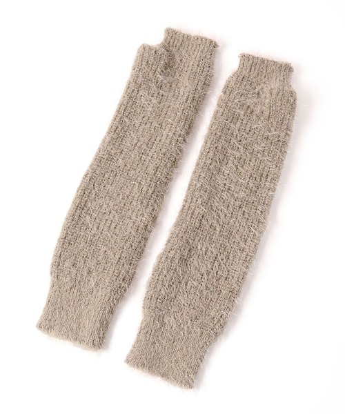 PAGEBOY（ページボーイ）の「フェザーアームウォーマー（アームカバー・レディース・ベージュ/ブラック・FREE）」の16枚目の写真