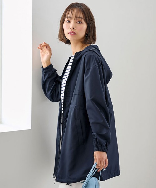 BELLUNA PLUS（ベルーナ）の「はっ水加工軽量パーカー（ポーチ付