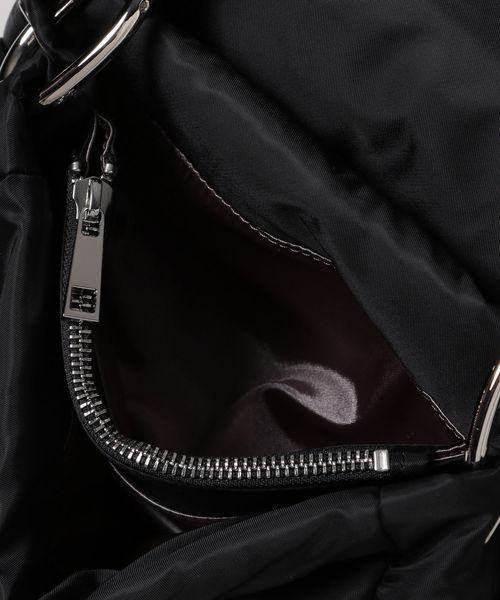 JEANASIS（ジーナシス）の「パファーナイロンショルダーBAG/976418（ショルダーバッグ・レディース・カーキ/ホワイト/ブラック・FREE）」の19枚目の写真