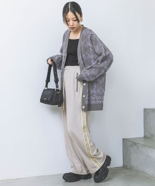 JEANASIS（ジーナシス）の「パファーナイロンショルダーBAG/976418（ショルダーバッグ・レディース・カーキ/ホワイト/ブラック・FREE）」の10枚目の写真