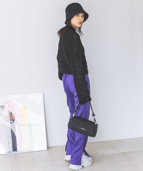 JEANASIS（ジーナシス）の「パファーナイロンショルダーBAG/976418（ショルダーバッグ・レディース・カーキ/ホワイト/ブラック・FREE）」の11枚目の写真