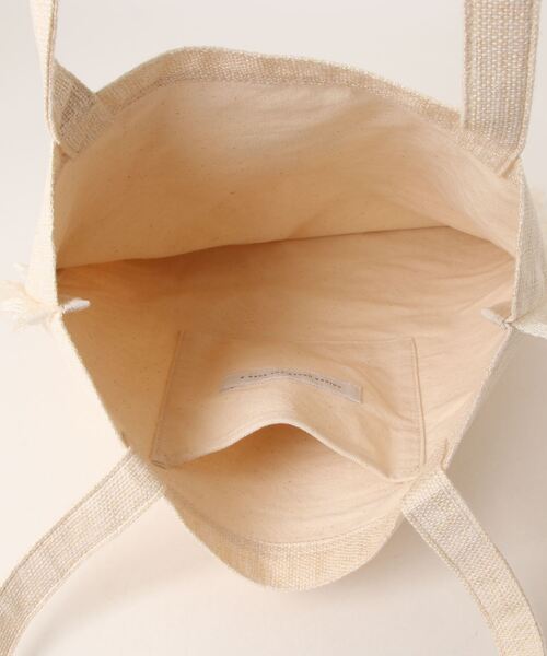 SNOOPY（スヌーピー）の「【CHICKS】SNOOPY　フリンジトートバッグ（トートバッグ・レディース・アイボリー/グレー・FREE）」の11枚目の写真