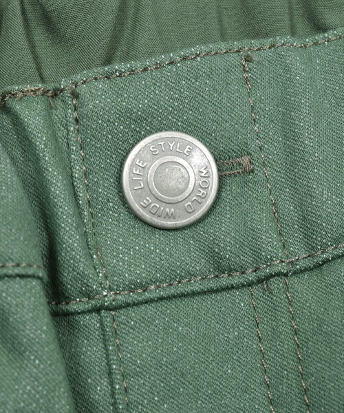 BeBe（ベベ）の「ジョグデニムパンツ(90~150cm)（デニムパンツ・キッズ・ネイビー/グリーン・140cm/120cm/130cm/110cm/150cm/100cm/90cm）」の11枚目の写真