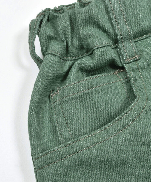 BeBe（ベベ）の「ジョグデニムパンツ(90~150cm)（デニムパンツ・キッズ・ネイビー/グリーン・140cm/120cm/130cm/110cm/150cm/100cm/90cm）」の12枚目の写真