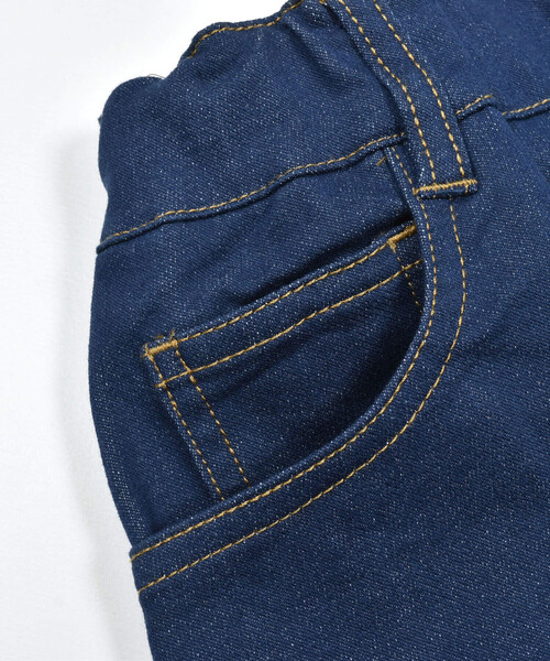 BeBe（ベベ）の「ジョグデニムパンツ(90~150cm)（デニムパンツ・キッズ・ネイビー/グリーン・140cm/120cm/130cm/110cm/150cm/100cm/90cm）」の21枚目の写真