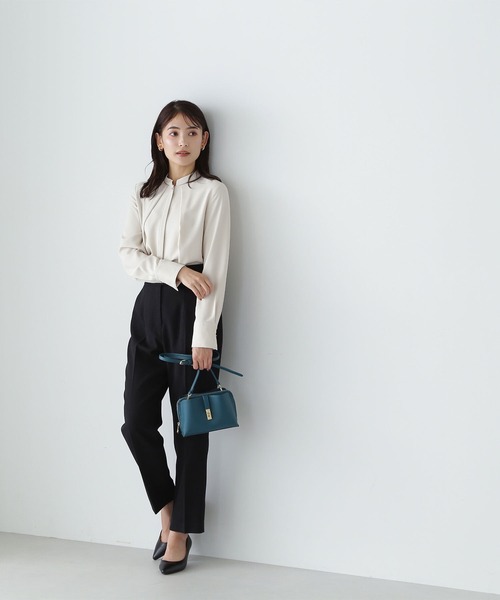 NATURAL BEAUTY BASIC - NATURAL BEAUTY BASIC シャツカラータックブラウス S シャツカラータックブラウス | NATURAL BEAUTY BASIC