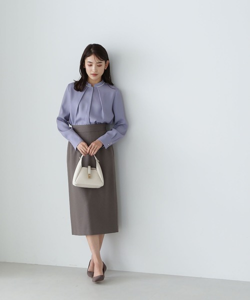 NATURAL BEAUTY BASIC - ナチュラルビューティーベーシック バイカラーブラウス ベージュM 楽天市場】【SALE／10%OFF】バイカラーブラウス NATURAL BEAUTY