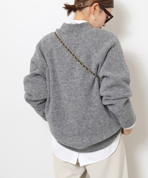ROHE オーバーサイズ ハイネックニット ドゥーズィエムクラス｜レディース