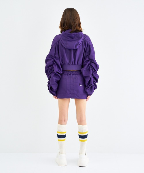 ANNA SUI NYC（アナ スイ エヌ ワイ シー）の「ANNA SUI NYC シャカ2ビッグポケットショートスカート（スカート・レディース・ピンク/カーキ/ブラック/パープル/グレー・M/S）」の13枚目の写真