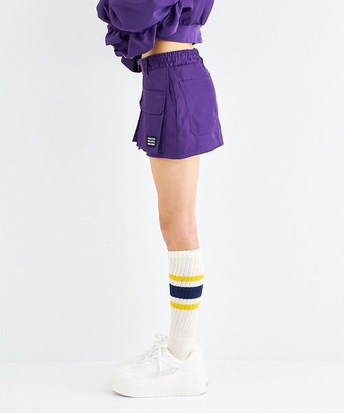 ANNA SUI NYC（アナ スイ エヌ ワイ シー）の「ANNA SUI NYC シャカ2ビッグポケットショートスカート（スカート・レディース・ピンク/カーキ/ブラック/パープル/グレー・M/S）」の16枚目の写真