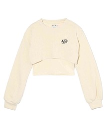 X-girl | SLANTED OVAL LOGO 2P LAYERED TOP(Tシャツ/カットソー)