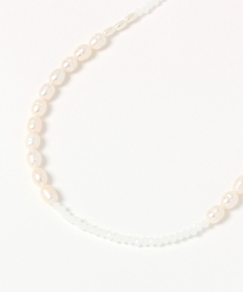 LEPSIM（レプシィム）の「【jours heureux】淡水パール＊ビーズネックレス　979696（ネックレス・レディース・ゴールド・ONE SIZE）」の3枚目の写真