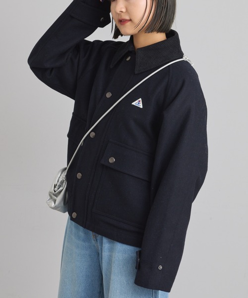GEVACO（ゲバコ）の「【GEVACO/ゲバコ】メルトンショートコート