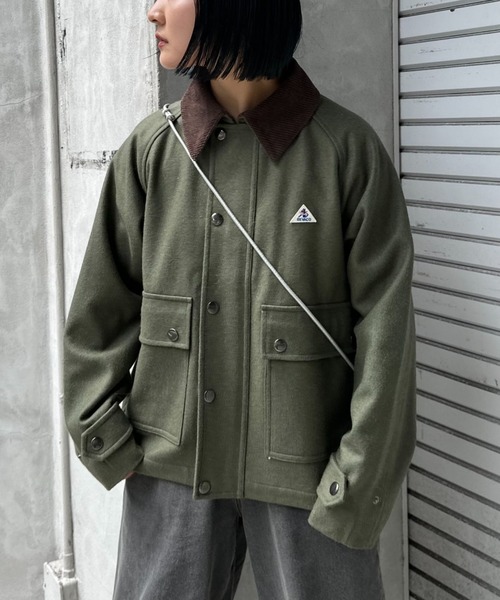 GEVACO（ゲバコ）の「【GEVACO/ゲバコ】メルトンショートコート