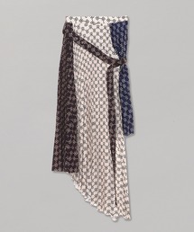 rokh EYLETS BELT DETAILED PLEATED SKIRT R2CA172