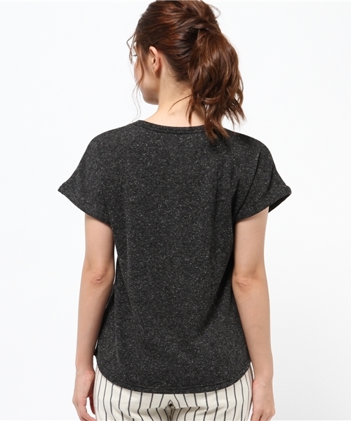 OUTLET（アウトレット）の「【CIAOPANIC TYPY】FLBラインプリントプルオーバー（Tシャツ/カットソー・レディース・ブルー/チャコールグレー/グレー/イエロー/ホワイト・ONE）」の9枚目の写真