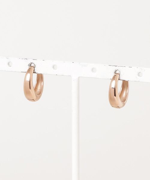 ebine(エビネ)の「Drop Hoop Pierce(ピアス(両耳用)・レディース・ピンクゴールド/ゴールド/シルバー・FREE)」の16枚目の写真