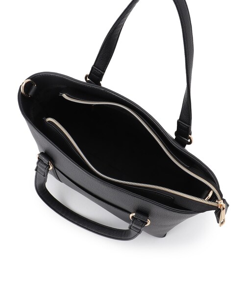 SHOO・LA・RUE（シューラルー）の「◆【セレモニー】フロントポケットトートバッグ（トートバッグ・レディース・ブラック/グレー/ブルー・00）」の5枚目の写真