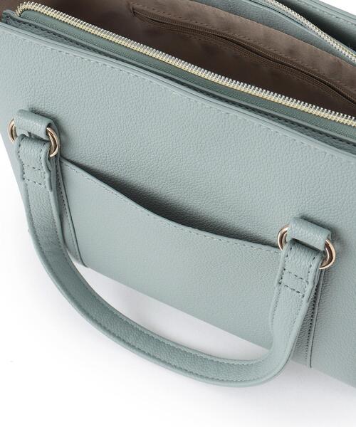 SHOO・LA・RUE（シューラルー）の「◆【セレモニー】フロントポケットトートバッグ（トートバッグ・レディース・ブラック/グレー/ブルー・00）」の9枚目の写真