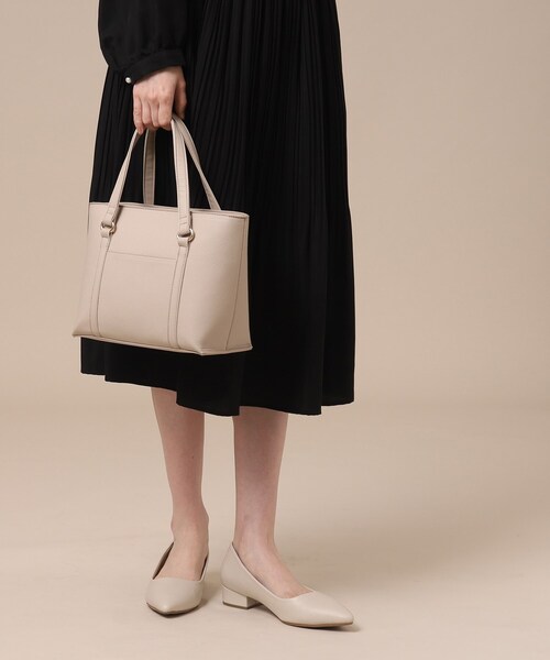 SHOO・LA・RUE（シューラルー）の「◆【セレモニー】フロントポケットトートバッグ（トートバッグ・レディース・ブラック/グレー/ブルー・00）」の10枚目の写真