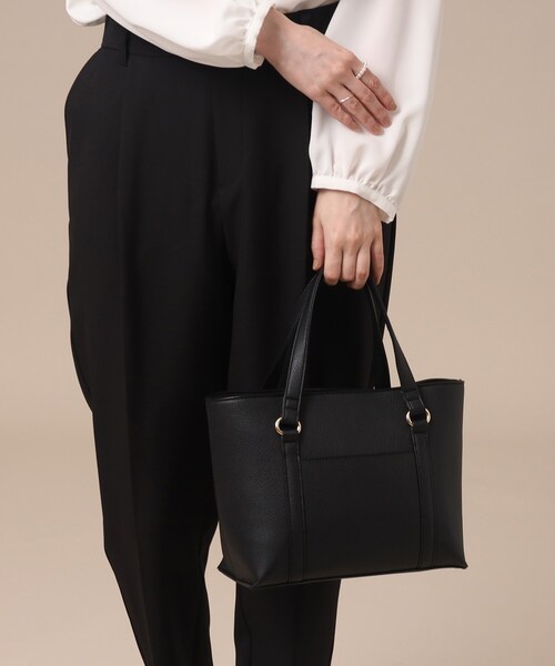 SHOO・LA・RUE（シューラルー）の「◆【セレモニー】フロントポケットトートバッグ（トートバッグ・レディース・ブラック/グレー/ブルー・00）」の12枚目の写真