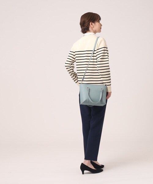 SHOO・LA・RUE（シューラルー）の「◆【セレモニー】フロントポケットトートバッグ（トートバッグ・レディース・ブラック/グレー/ブルー・00）」の14枚目の写真