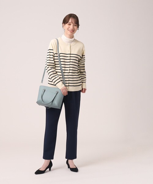 SHOO・LA・RUE（シューラルー）の「◆【セレモニー】フロントポケットトートバッグ（トートバッグ・レディース・ブラック/グレー/ブルー・00）」の15枚目の写真