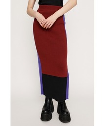 MILANO RIB M/SK ミラノ リブ ミドル スカート