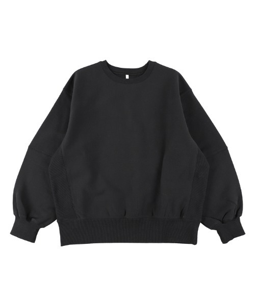 coca（coca）（コカ）の「ヘビーウェイト裏起毛立体袖スウェット（スウェット・レディース・グレー/ブラック/エメラルド/ホワイト・M/L）」の18枚目の写真