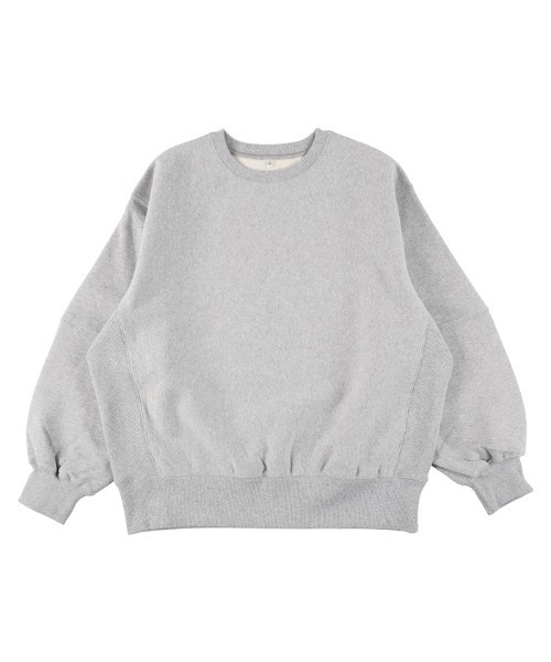 coca（coca）（コカ）の「ヘビーウェイト裏起毛立体袖スウェット（スウェット・レディース・グレー/ブラック/エメラルド/ホワイト・M/L）」の19枚目の写真