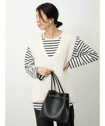 Lugnoncure | フェザーニットベスト(ベスト)