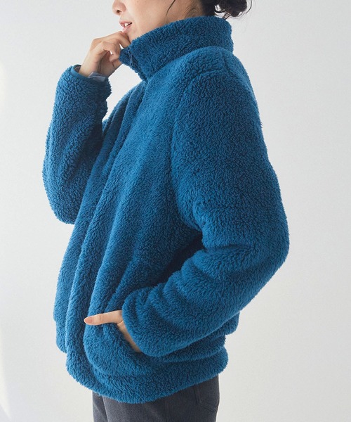 LAFUKU】ボアフリースジャケット（ラフク）（その他アウター）｜cross